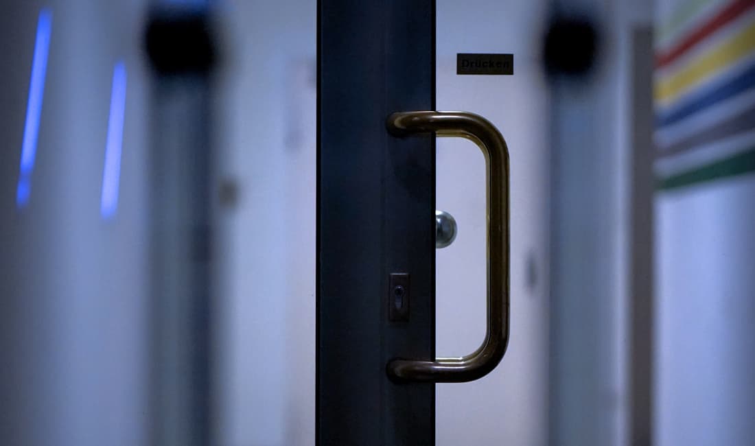 commercial glass door