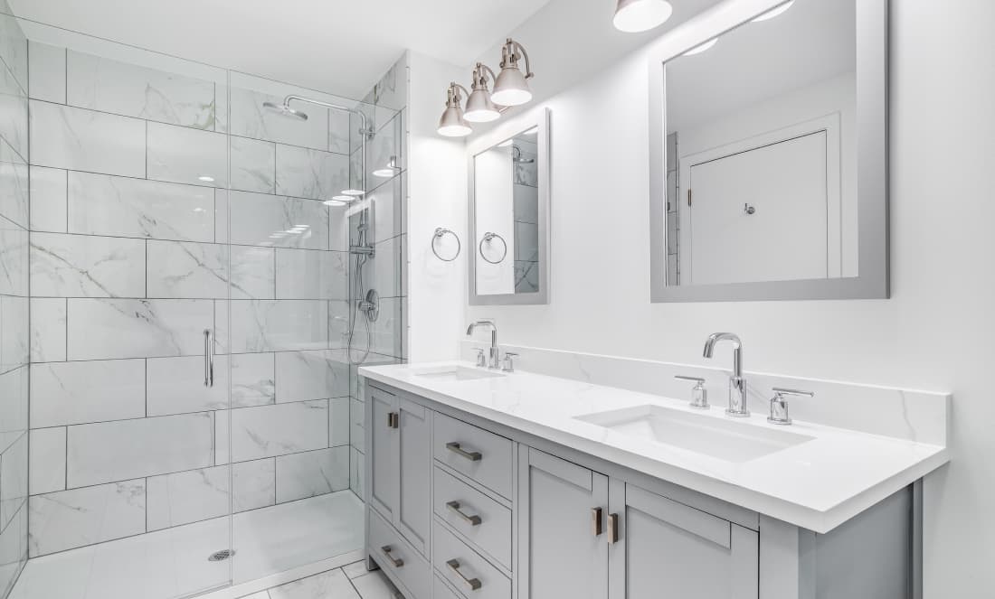 custom glass shower enclosure